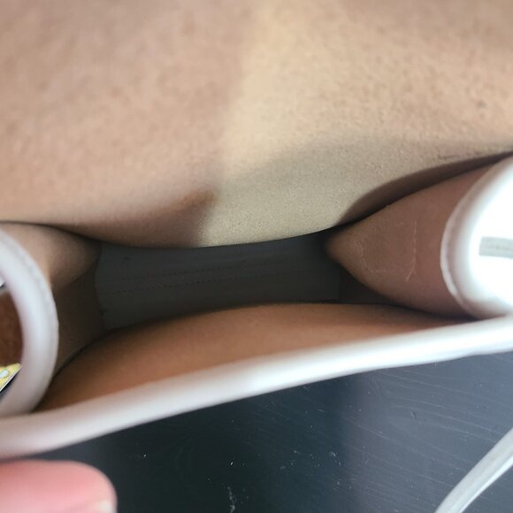 Vintage Coach Scooter White Leather Crossbody 9893 - Picture 9 of 9